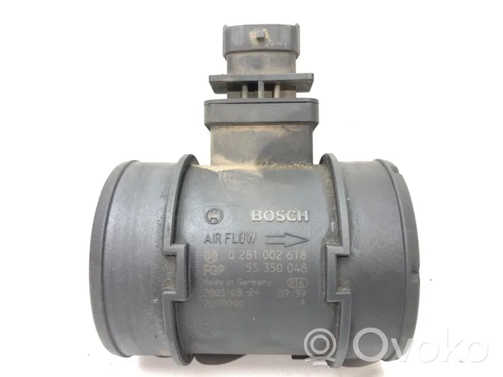 Opel Vectra C Mass air flow meter 55350048