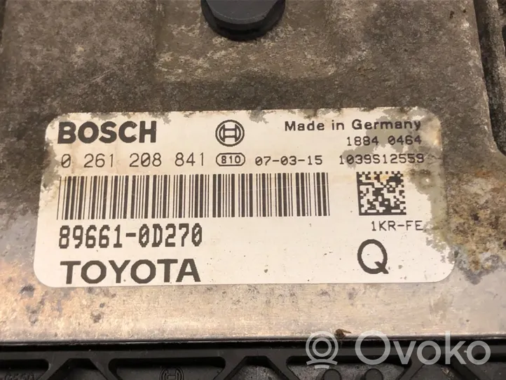 Toyota Yaris Galios (ECU) modulis 89661-0D270