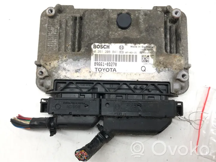 Toyota Yaris Galios (ECU) modulis 89661-0D270