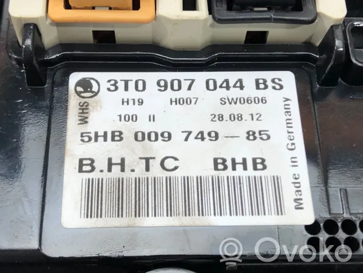 Skoda Superb B6 (3T) Przełącznik / Włącznik nawiewu dmuchawy 3T0907044BS