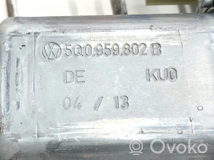 Skoda Octavia Mk3 (5E) Elektryczny podnośnik szyby drzwi przednich 5E0837462