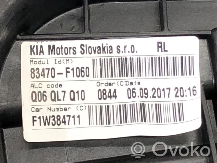 KIA Sportage Regulador de puerta trasera con motor 83470-F1060