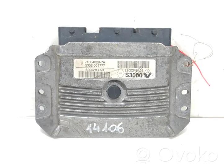 Renault Megane II Komputer / Sterownik ECU silnika 