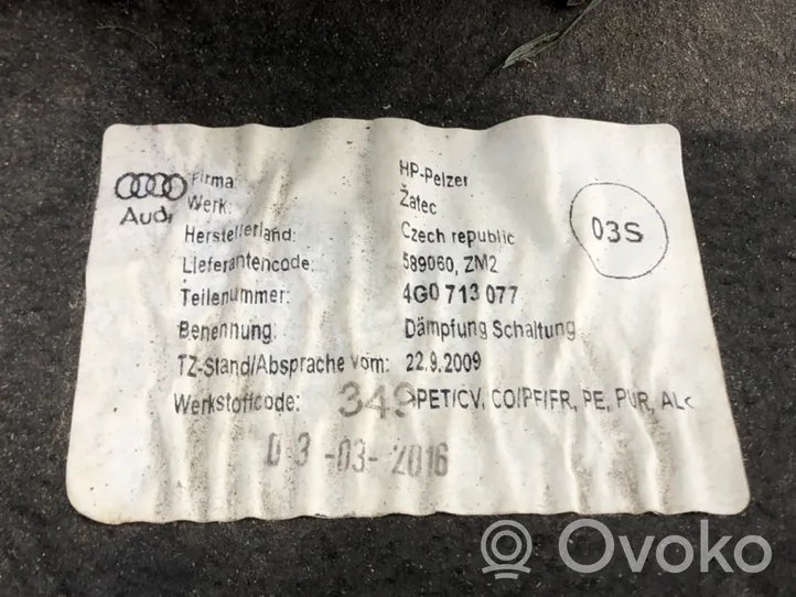 Audi A6 S6 C7 4G Asta della leva del cambio 4G0713077