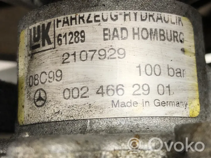 Mercedes-Benz SLK R170 Ohjaustehostimen pumppu 0024662901