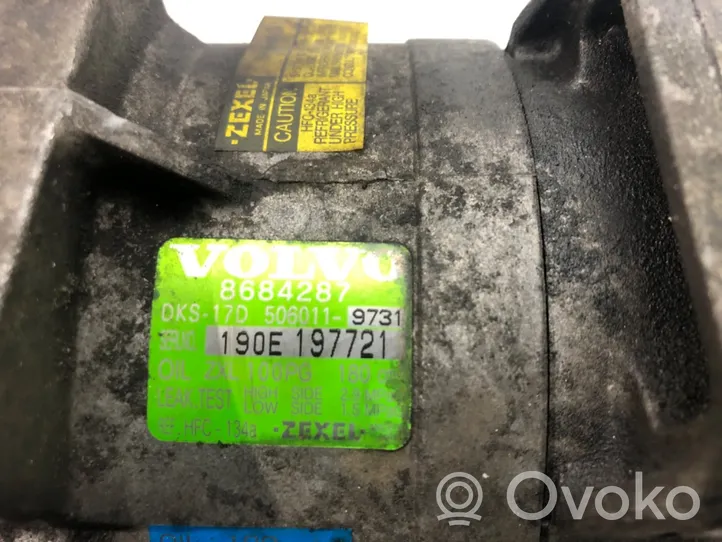 Volvo S60 Compressore aria condizionata (A/C) (pompa) 8684287