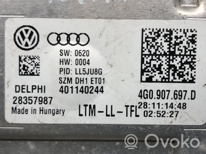 Audi A4 S4 B8 8K Muut ohjainlaitteet/moduulit 4G0907697D