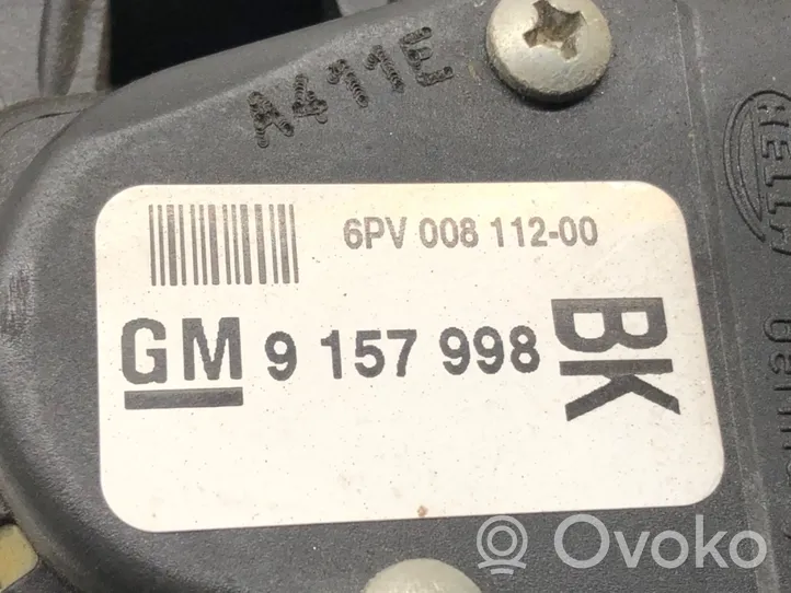 Opel Astra G Pedale dell’acceleratore 9157998BK