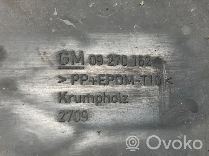 Opel Astra G Mascherina inferiore del paraurti anteriore 09270162