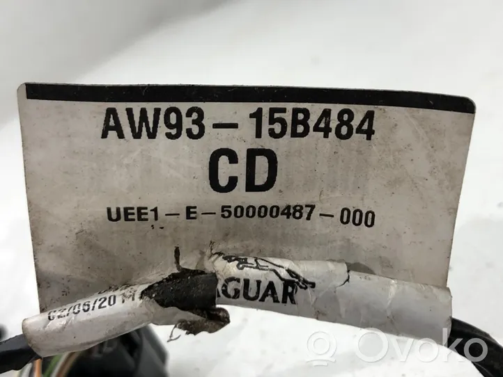 Jaguar XJ X351 Cableado del sensor de aparcamiento (PDC) AW93-15B484-CD