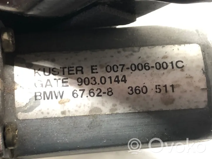 BMW 5 E39 Mécanisme lève-vitre de porte arrière avec moteur 8360511