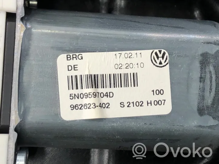 Volkswagen Tiguan Mécanisme lève-vitre de porte arrière avec moteur 5N0959704D