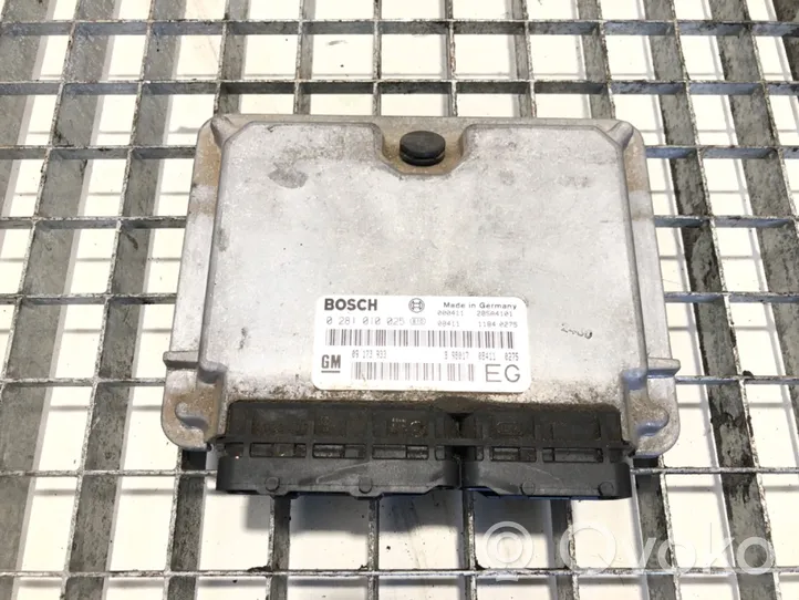 Opel Frontera B Блок управления двигателем ECU 09173933