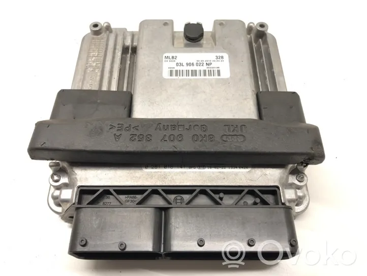 Audi A5 8T 8F Unité de commande, module ECU de moteur 03L906022NP