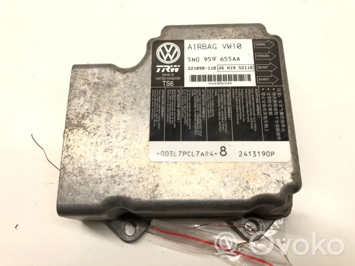 Volkswagen PASSAT B7 Airbag deployment crash/impact sensor 5N0959655AA