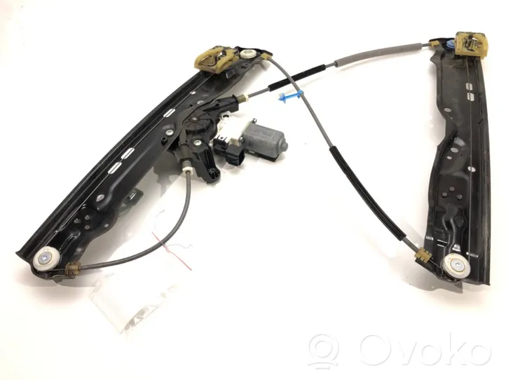 Jaguar XE Front door window regulator with motor GX73-23201-AG