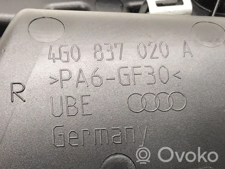 Audi A6 C7 Poignée inférieure de porte avant 4G0837020A