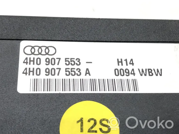 Audi A8 S8 D4 4H Kiti valdymo blokai/ moduliai 4H0907553A