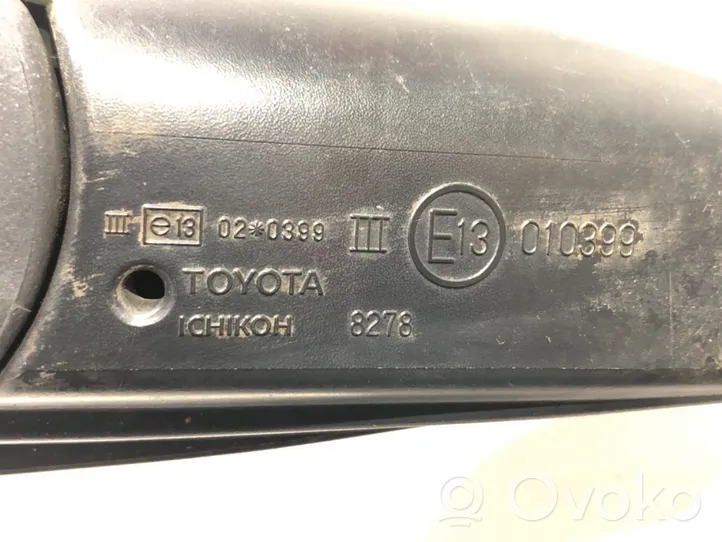 Toyota Yaris Specchietto retrovisore elettrico portiera anteriore 
