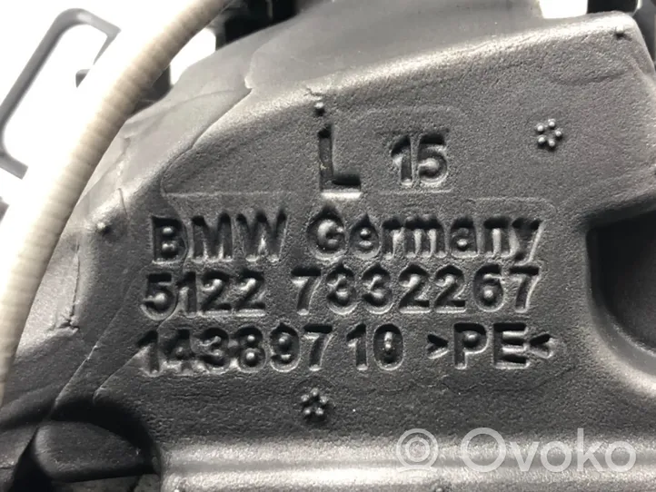 BMW 3 F30 F35 F31 Maniglia esterna per portiera posteriore 7332267