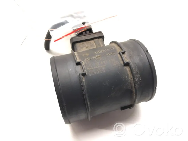 Opel Meriva B Mass air flow meter 12671610