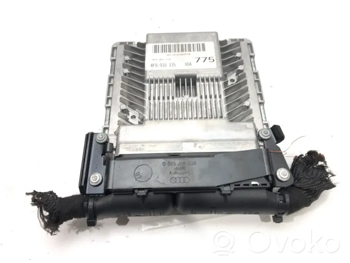 Audi A6 S6 C6 4F Блок управления двигателем ECU 4F0907115