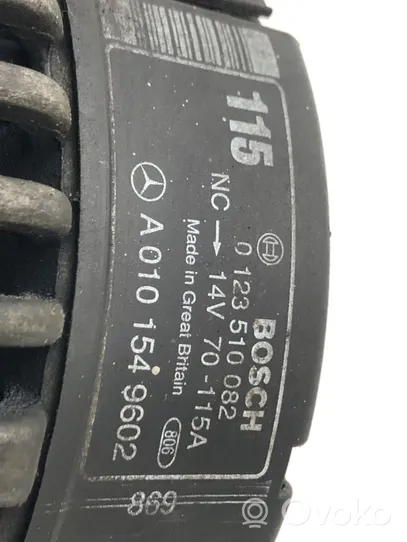 Mercedes-Benz C AMG W202 Generatore/alternatore A0101549602