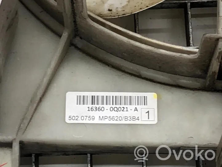 Toyota Aygo AB40 Ventiliatorių komplektas 16360-0Q021-A