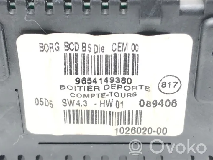 Citroen C4 I Ekrāns / displejs / mazais ekrāns 9854149380