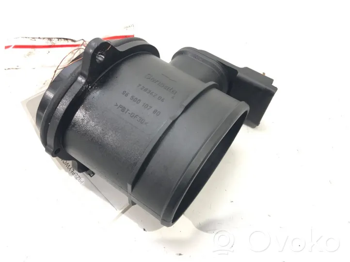 Citroen C4 I Mass air flow meter 9650010780