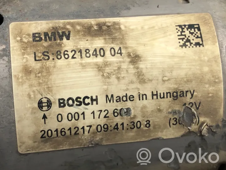 BMW 3 F30 F35 F31 Käynnistysmoottori 8621840