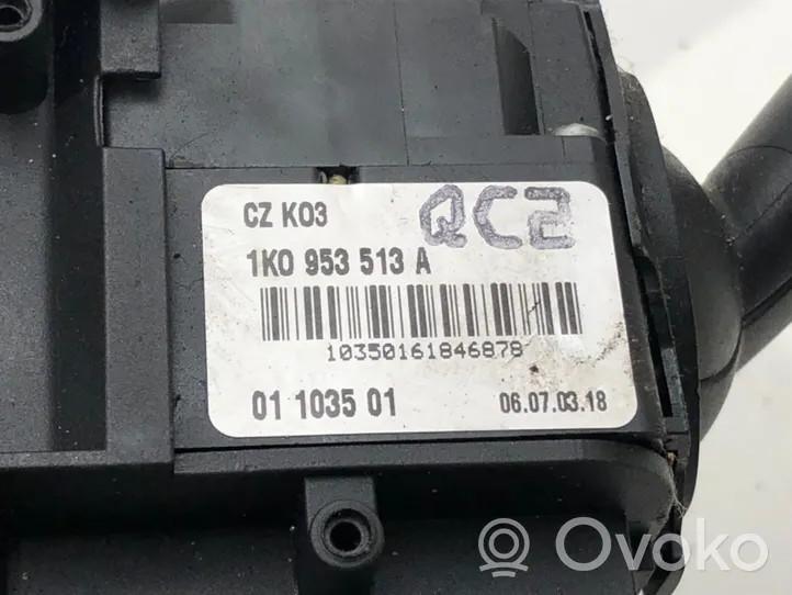 Renault Clio IV Wiper turn signal indicator stalk/switch 1K0953519A