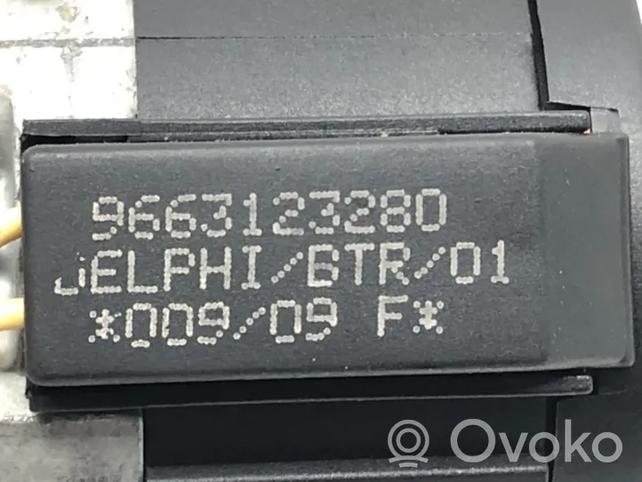 Citroen C3 Verrouillage de commutateur d'allumage 9663123280