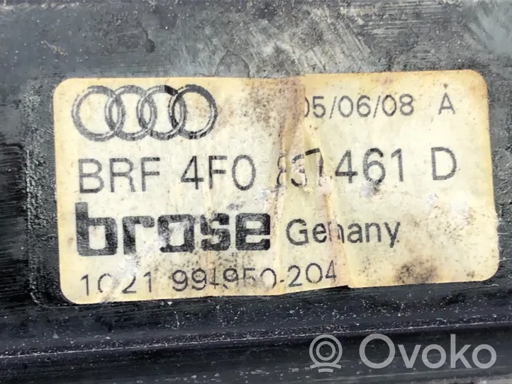 Audi A6 S6 C6 4F Mécanisme de lève-vitre avec moteur 4F0959801D