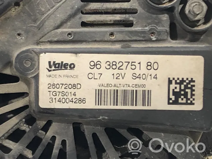 Citroen C3 Alternador 9638275180