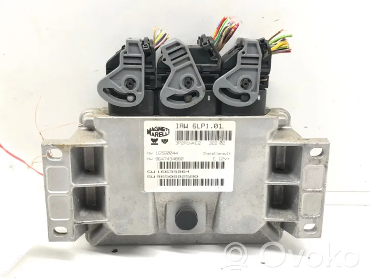 Peugeot 307 Unité de commande, module ECU de moteur 9650602580