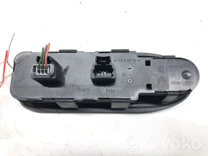 Citroen C5 Interruttore di controllo dell’alzacristalli elettrico 53269704