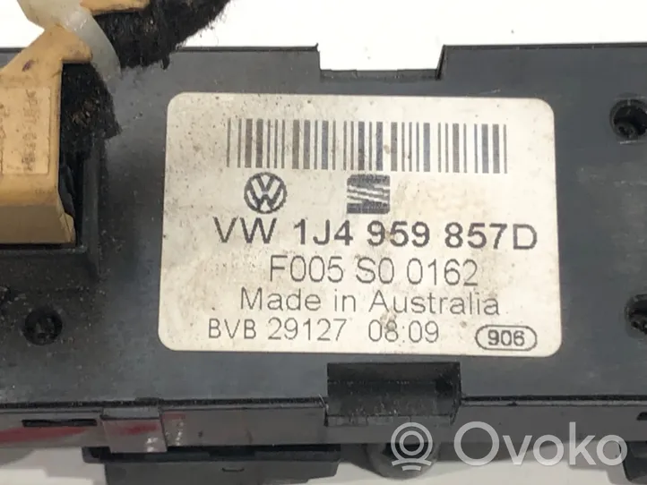 Volkswagen Sharan Interruttore di controllo dell’alzacristalli elettrico 1J4959857D