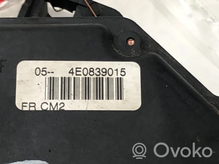 Audi A8 S8 D3 4E Rear door lock 4E0839015