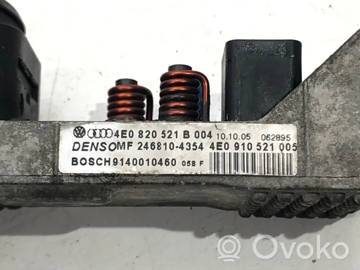 Audi A8 S8 D3 4E Motorino ventola riscaldamento/resistenza ventola 4E0820521B