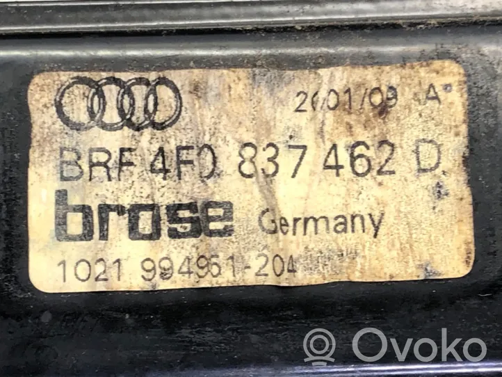 Audi A6 Allroad C6 Priekinio el. lango pakėlimo mechanizmo komplektas 4F0959802D