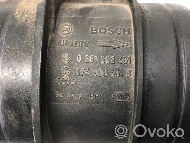 Audi A4 S4 B6 8E 8H Oro srauto matuoklis 074906461B