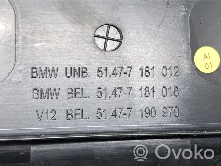 BMW 7 F01 F02 F03 F04 Listwa progowa przednia / nakładka 9119798