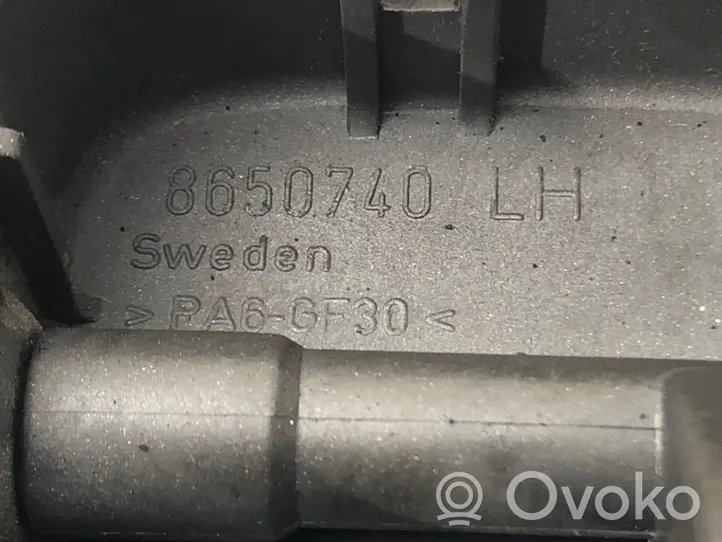 Volvo S60 Système poignée, câble pour serrure de capot 
