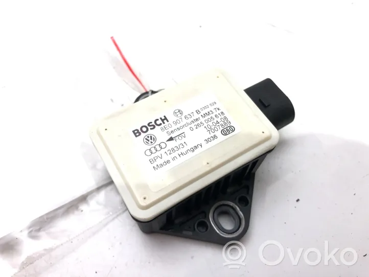 Audi A6 Allroad C6 ESP acceleration yaw rate sensor 8E0907637B