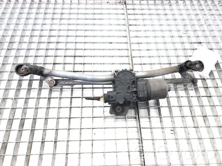 Opel Astra H Front wiper linkage and motor 0390241538