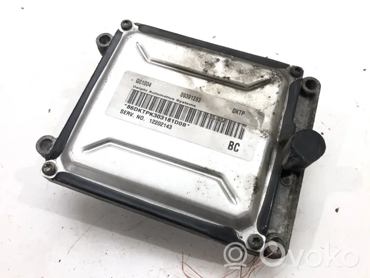 Opel Astra G Galios (ECU) modulis 12202143BC