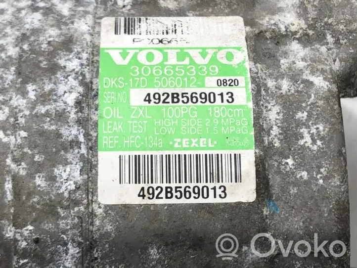 Volvo S60 Ilmastointilaitteen kompressorin pumppu (A/C) 30665339