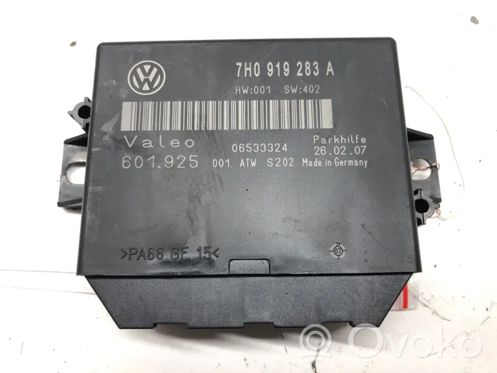 Volkswagen Polo IV 9N3 Centralina/modulo sensori di parcheggio PDC 7H0919283A