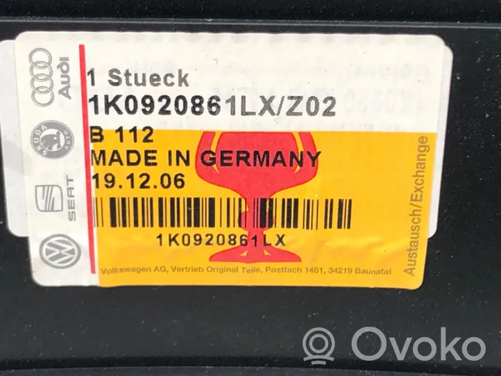 Volkswagen Golf Plus Spidometras (prietaisų skydelis) 1K0920861LX